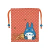 Sale Maison Ghibli Orange Cloth Bag Middle Totoro - My Neighbor Totoro