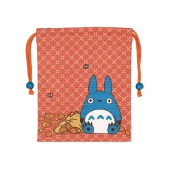 Sale Maison Ghibli Orange Cloth Bag Middle Totoro - My Neighbor Totoro