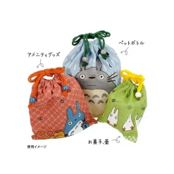 Sale Maison Ghibli Orange Cloth Bag Middle Totoro - My Neighbor Totoro