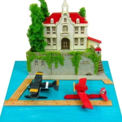 New Maison Ghibli Paper Craft Adriano & Seaplane Fighter - Porco Rosso