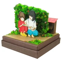 New Maison Ghibli Paper Craft Chihiro & Haku - Spirited Away