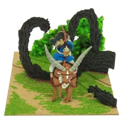 Sale Maison Ghibli Paper Craft Howl'S Ashitaka In The Forest - Princess Mononoke