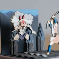 Clearance Maison Ghibli Paper Craft San Fighting - Princess Mononoke