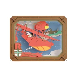 Online Maison Ghibli Paper Theater Adriatic Sea - Porco Rosso
