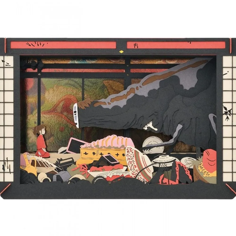 Best Maison Ghibli Paper Theater After The Feast - Spirited Away