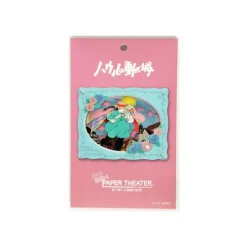 Maison Ghibli Paper Theater Hauru & Sophie In The Sky - Howl'S Moving Castle