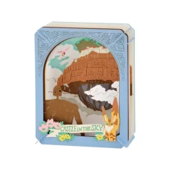 Outlet Maison Ghibli Paper Theater Series Behind The Clouds - Castle In The Sky