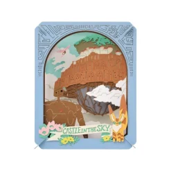 Outlet Maison Ghibli Paper Theater Series Behind The Clouds - Castle In The Sky
