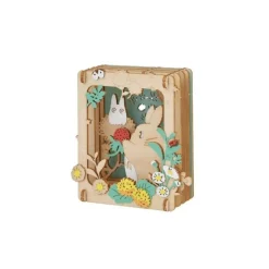 Maison Ghibli Paper Theater Wood Style Totoro Dondoko - My Neighbor Totoro