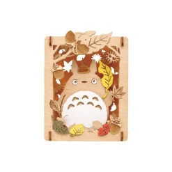 Outlet Maison Ghibli Paper Theater Wood Style Totoro Forest - My Neighbor Totoro