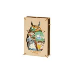 Discount Maison Ghibli Paper Theater Wood Style Silhouette Big Totoro - My Neighbor Totoro