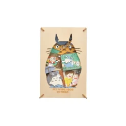 Discount Maison Ghibli Paper Theater Wood Style Silhouette Big Totoro - My Neighbor Totoro