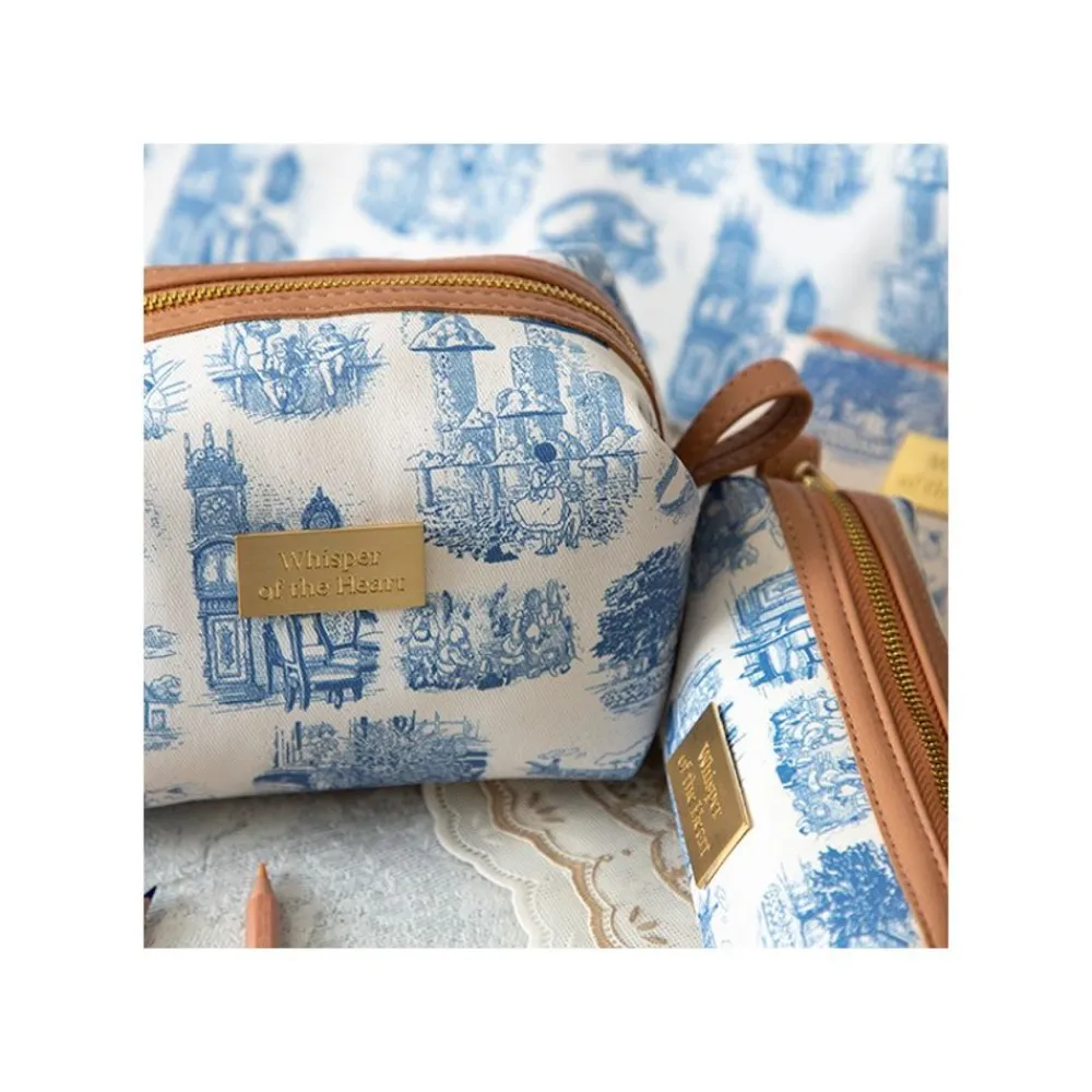 Best Maison Ghibli Pencil Case Blue Nostalgia - Whisper Of The Heart