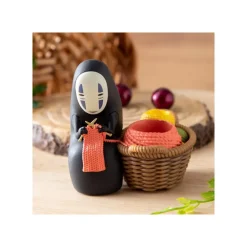 Maison Ghibli Pencil Holder Figurine No Face Knitting - Spirited Away