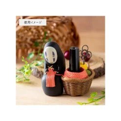 Maison Ghibli Pencil Holder Figurine No Face Knitting - Spirited Away