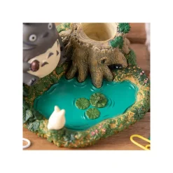 New Maison Ghibli Pencil Holder Figurines Totoro By The Pond - My Neighbor Totoro
