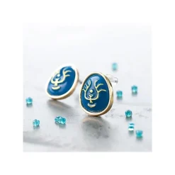 Outlet Maison Ghibli Pierced Earrings Accessory Series Volucite Crystal - Castle In The Sk