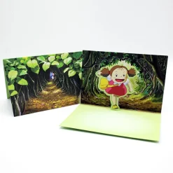 Clearance Maison Ghibli Pop-Up Notecards Set - My Neighbor Totoro