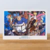 Hot Maison Ghibli Postcard - Howl'S Moving Castle