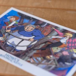 Hot Maison Ghibli Postcard - Howl'S Moving Castle