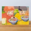Clearance Maison Ghibli Postcard Ponyo & Sosuke Ramen - Ponyo On The Cliff