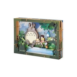 Maison Ghibli Premium Paper Theater Totoro Fishiing - My Neighbor Totoro