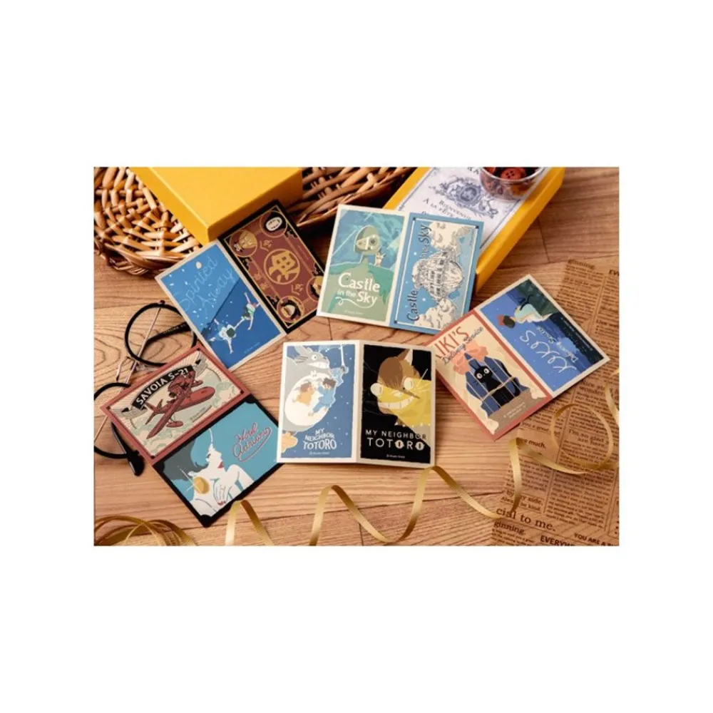 Best Maison Ghibli Retro Stickers Kiki & Jiji - Kiki'S Delivery Service