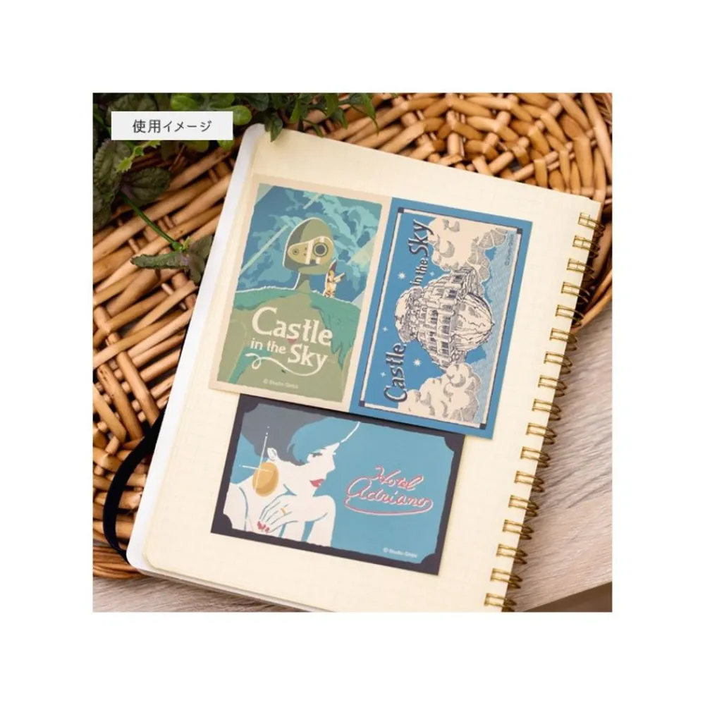 Best Maison Ghibli Retro Stickers Kiki & Jiji - Kiki'S Delivery Service