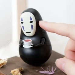 Outlet Maison Ghibli Round Bottomed Figurine No Face'S Coffe Time - Spirited Away