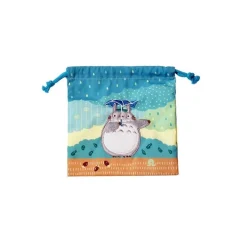 Best Maison Ghibli Satchel With Lanyard Totoro Under The Rain 20 X 19 Cm - My Neighbor T