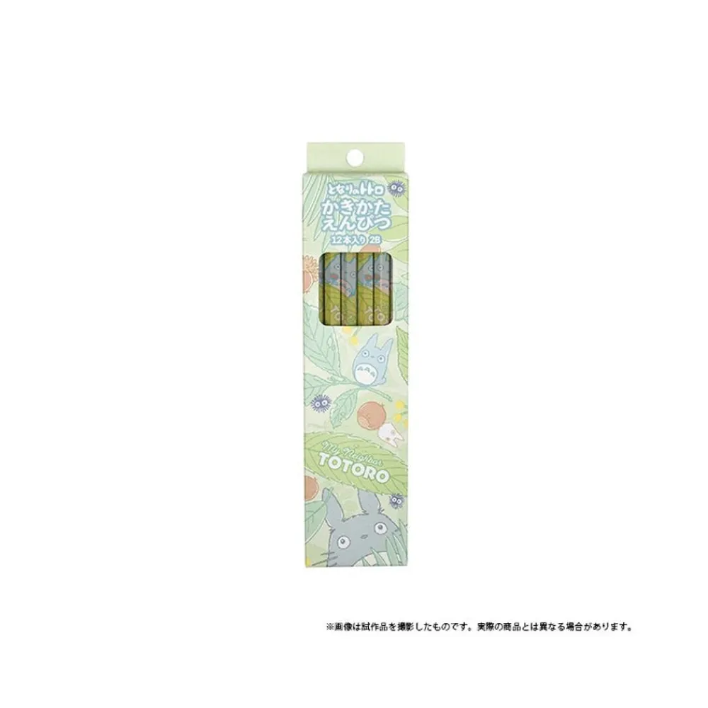 Best Maison Ghibli Set Of 12 2B Pencils Forest Serie - My Neighbor Totoro