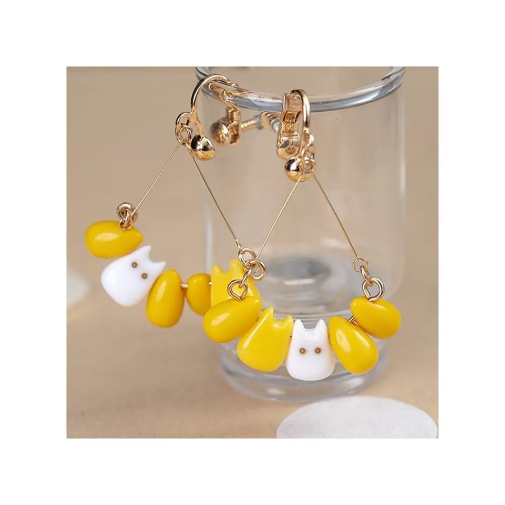 Discount Maison Ghibli Small Totoro & Corn Clipped Earrings - My Neighbor Totoro
