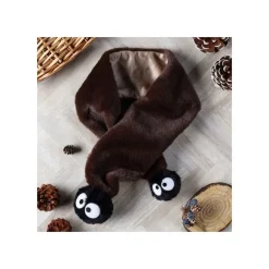 Clearance Maison Ghibli Soot Sprites Plush Scarf - My Neighbor Totoro