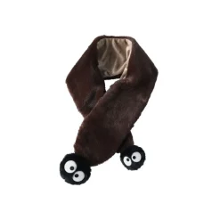 Clearance Maison Ghibli Soot Sprites Plush Scarf - My Neighbor Totoro