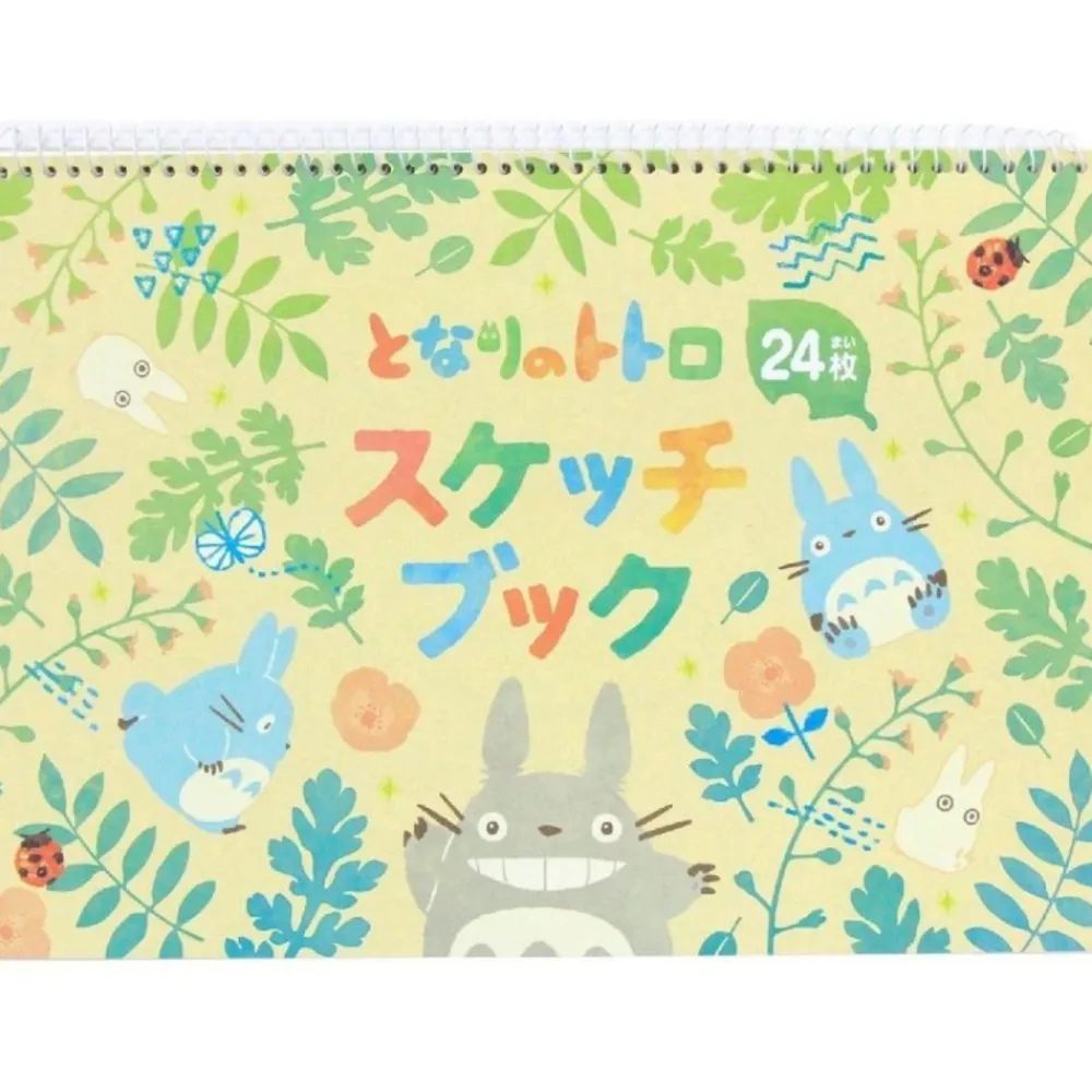 Hot Maison Ghibli Spiral Notebook Colorful Leaf Pattern Totoro - My Neighbor Totoro