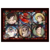 New Maison Ghibli Stained Glass Puzzle 208P Characters Gallery - Porco Rosso