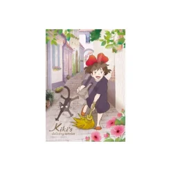 Hot Maison Ghibli Stained Glass Puzzle 208P Jiji Let'S Go - Kiki'S Delivery Service