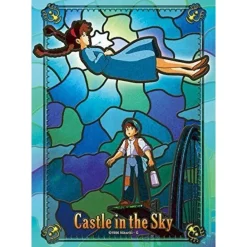 Sale Maison Ghibli Stained Glass Puzzle 208P Marvelous Blaze - Castle In The Sky