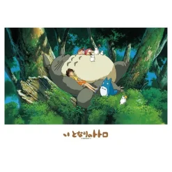 Hot Maison Ghibli Stained Glass Puzzle 500P Napping With Totoro - My Neighbor Tororo