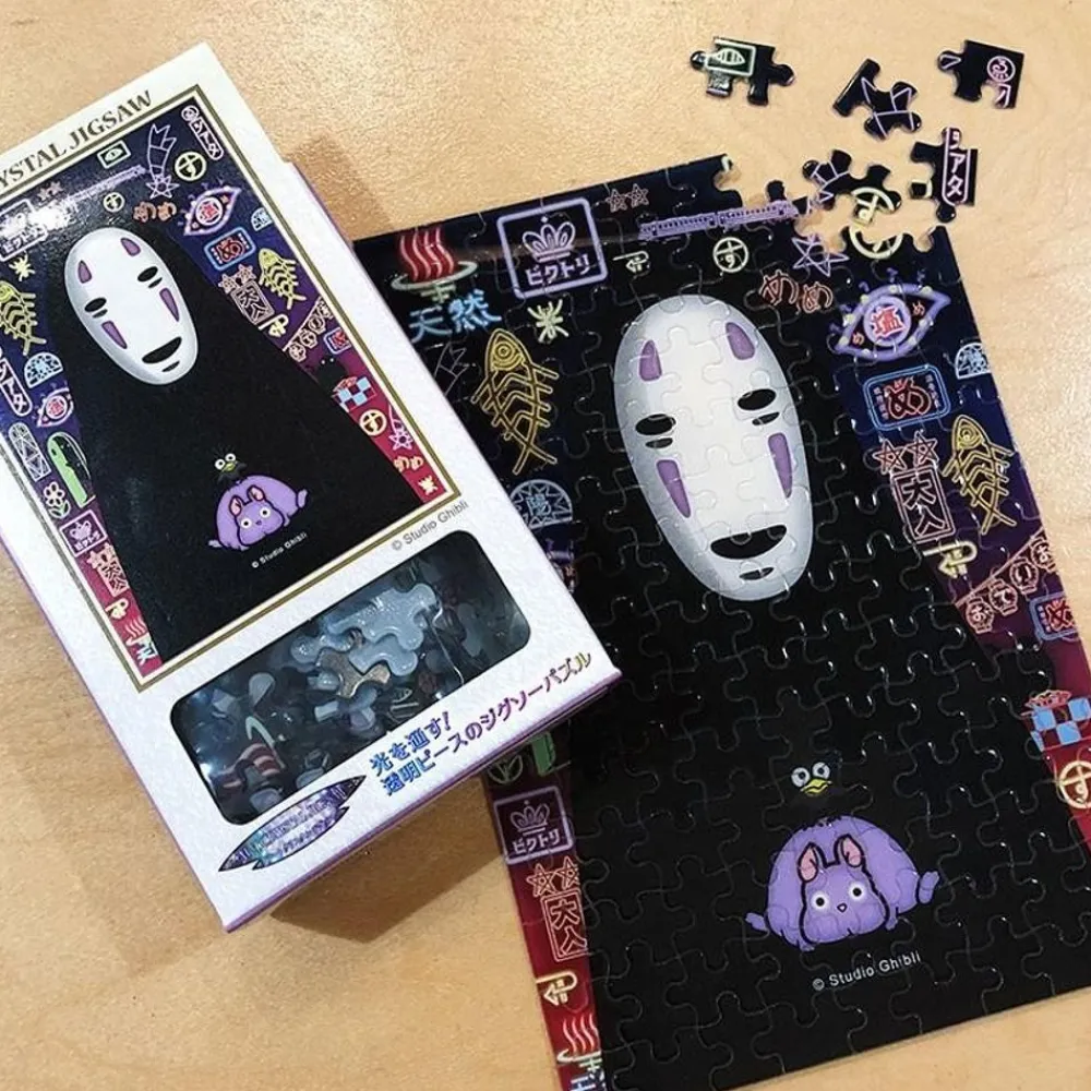 New Maison Ghibli Stained Glass Puzzle 126P No Face - Spirited Away