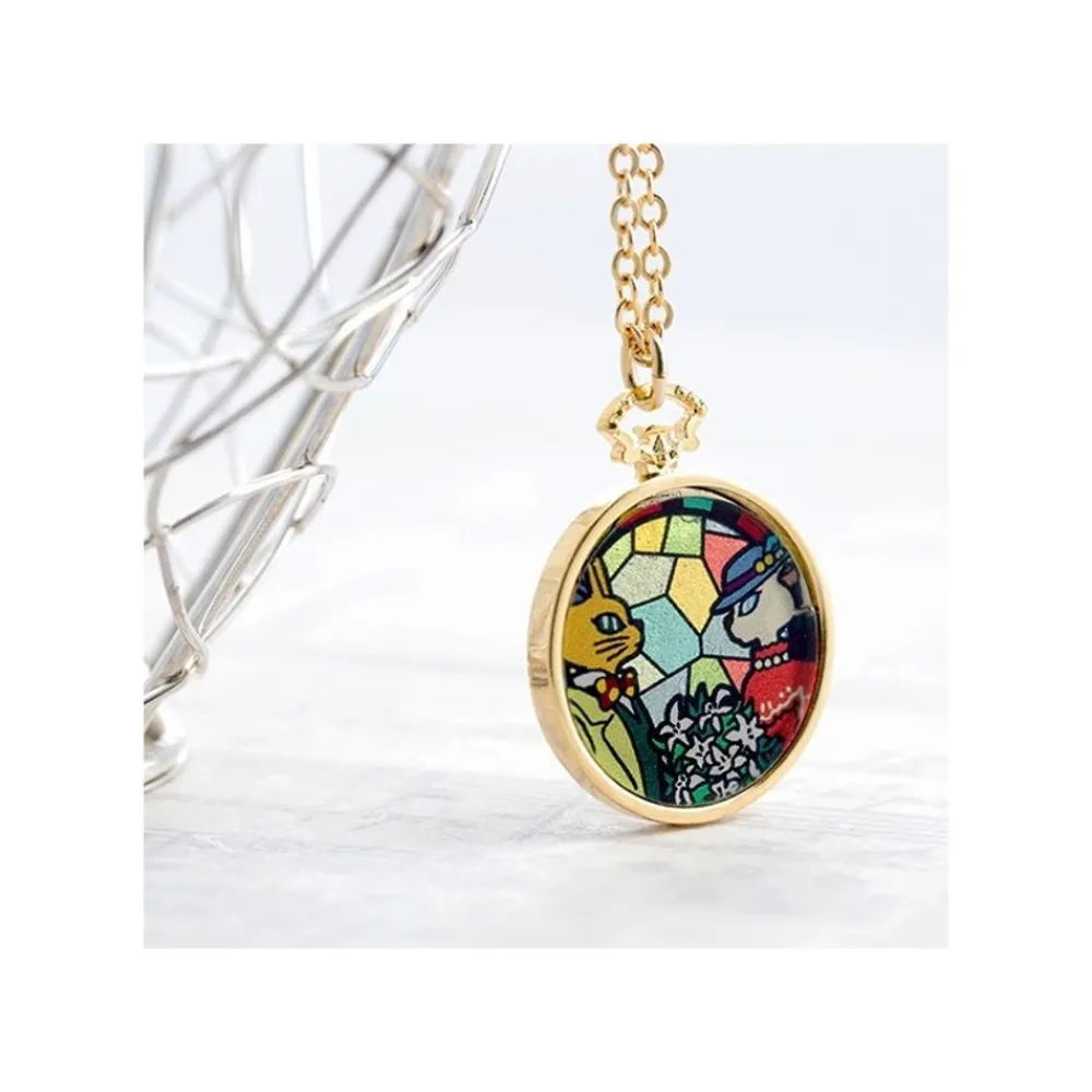 Best Maison Ghibli Stained Glass Series - Pendant Louise & Baron-Whisper Of The Heart