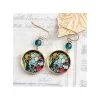Clearance Maison Ghibli Stained Glass Series - Pierced Earrings - Whisper Of The Heart