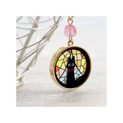 Best Maison Ghibli Stained Glass Series - Pierced Earrings Kiki- Kiki'S Delivery