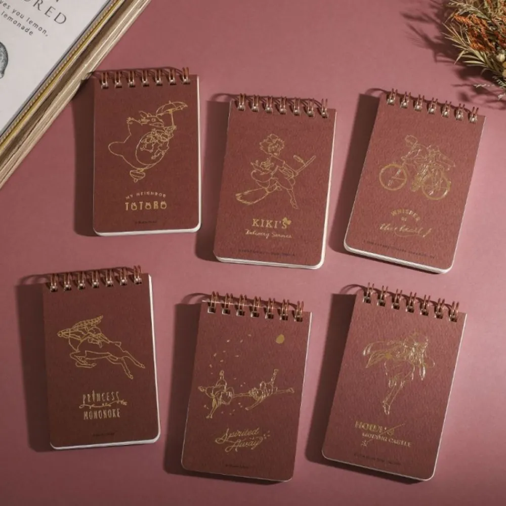 Hot Maison Ghibli Stamped Ring Notebook 11,5 7,2Cm Flying Totoro - My Neighbor Totoro