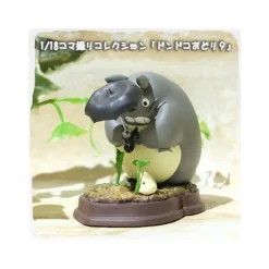 Outlet Maison Ghibli Statue Collection Stop Motion Totoro Grey Dondoko Pose 9 - My Neighbor Totoro