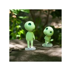 New Maison Ghibli Statue Small And Big Kodama - Princess Mononoke