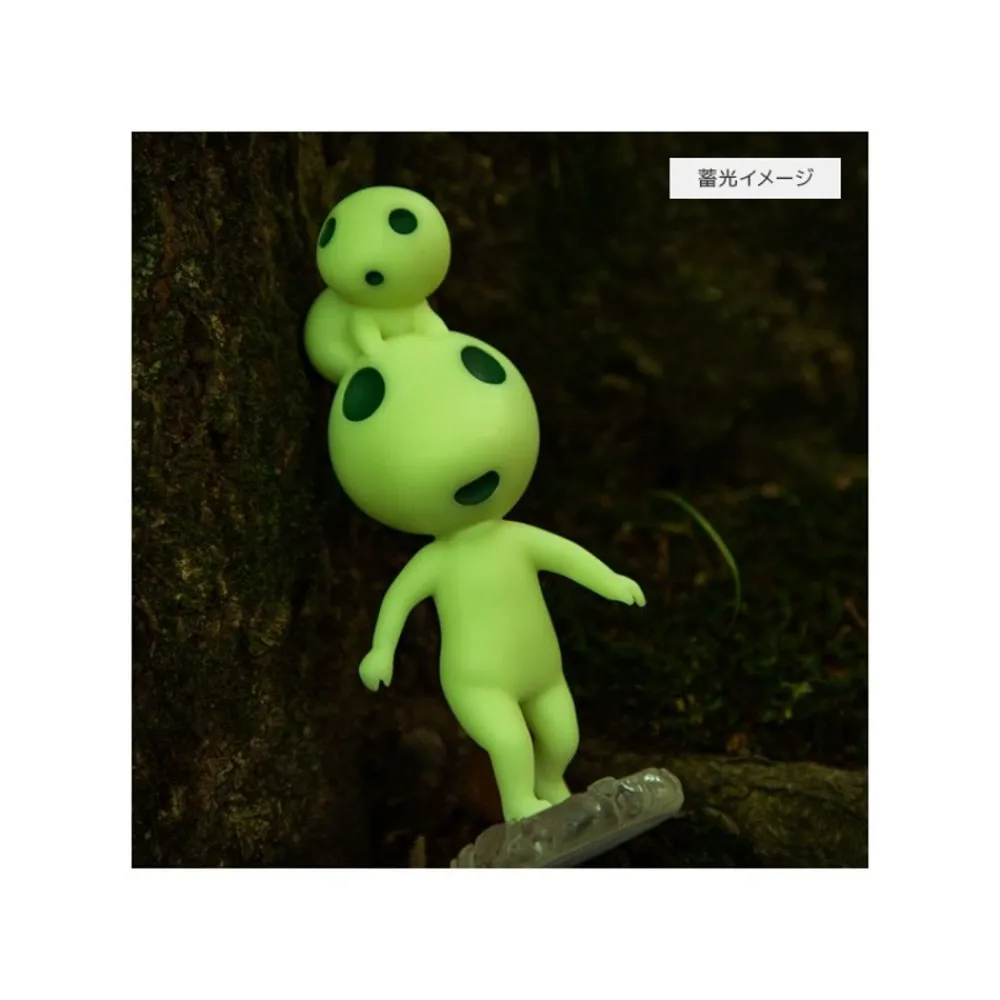 New Maison Ghibli Statue Small And Big Kodama - Princess Mononoke