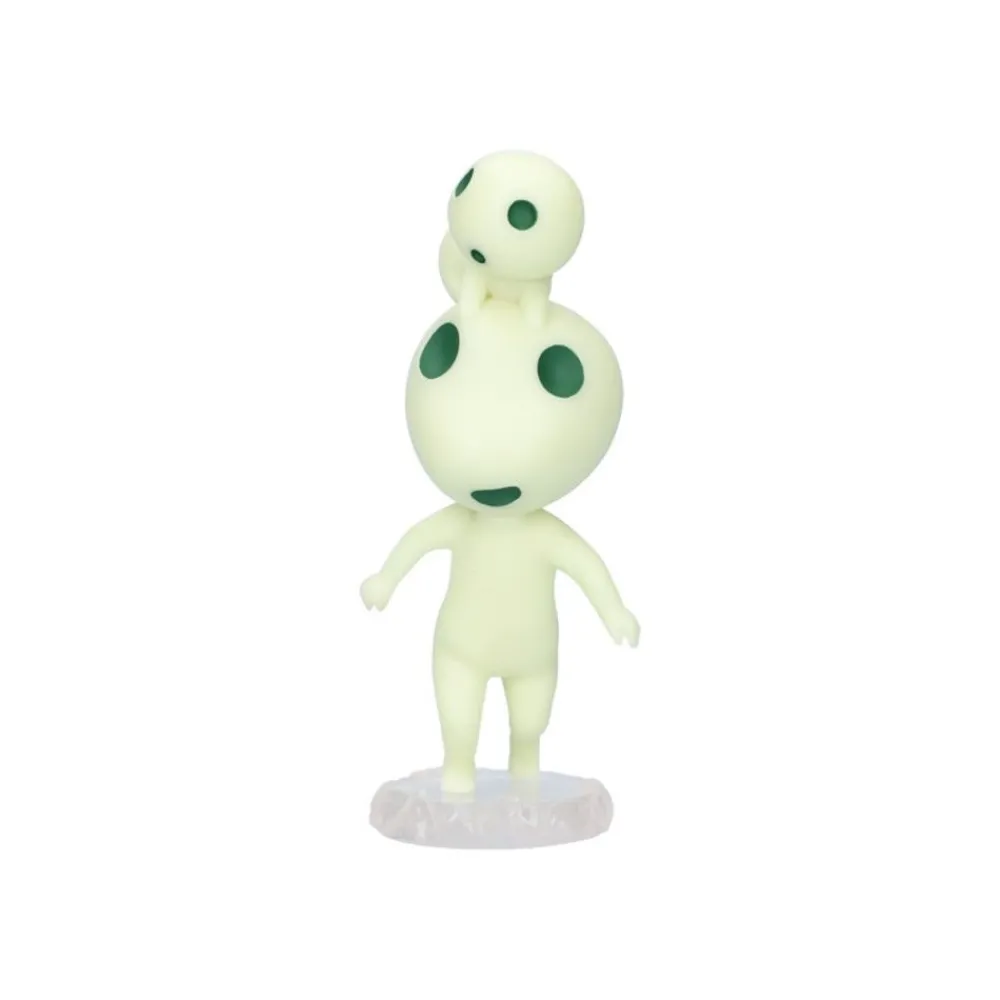 New Maison Ghibli Statue Small And Big Kodama - Princess Mononoke
