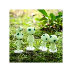 New Maison Ghibli Statue Small And Big Kodama - Princess Mononoke