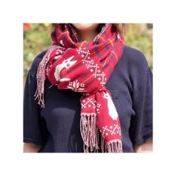 Discount Maison Ghibli Stole With Button Jiji Check Pattern - Kiki'S Delivery Service